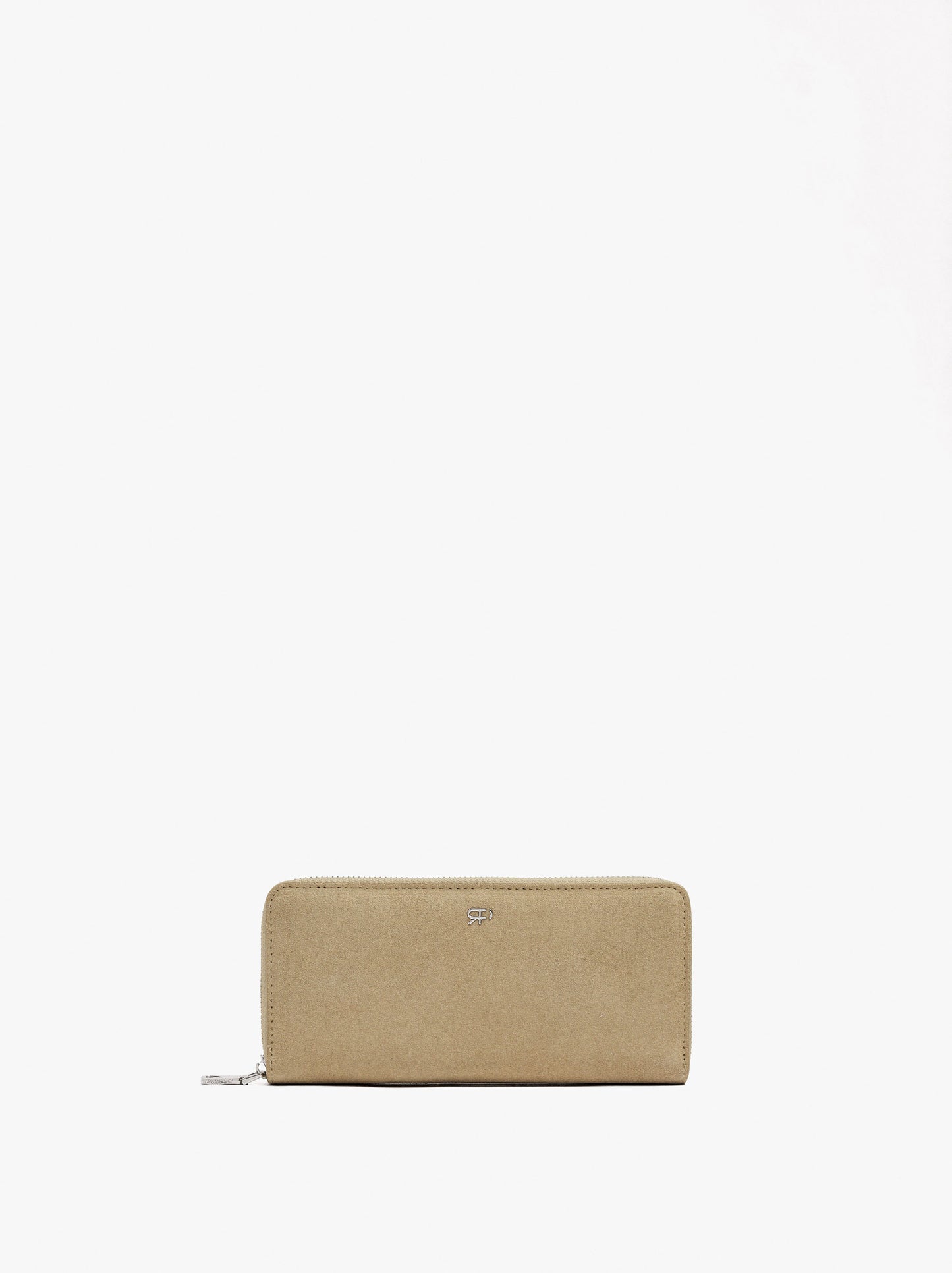 Leather Wallet With Zipper Closure