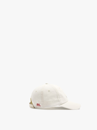 Cotton Cap With Embroidery