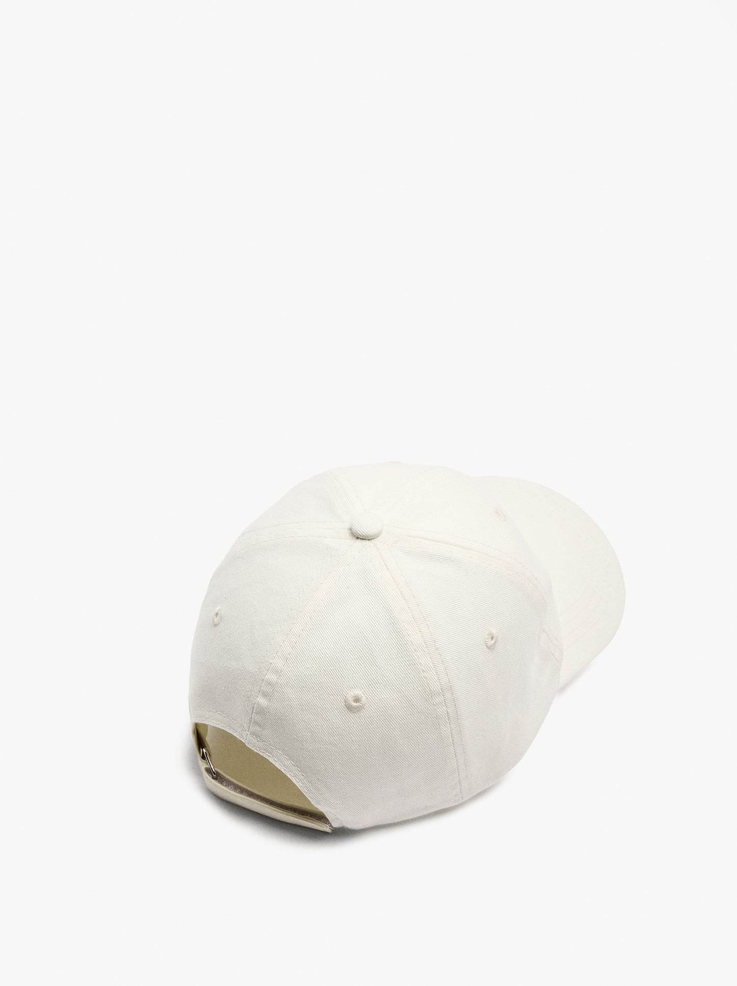 Cotton Cap With Embroidery