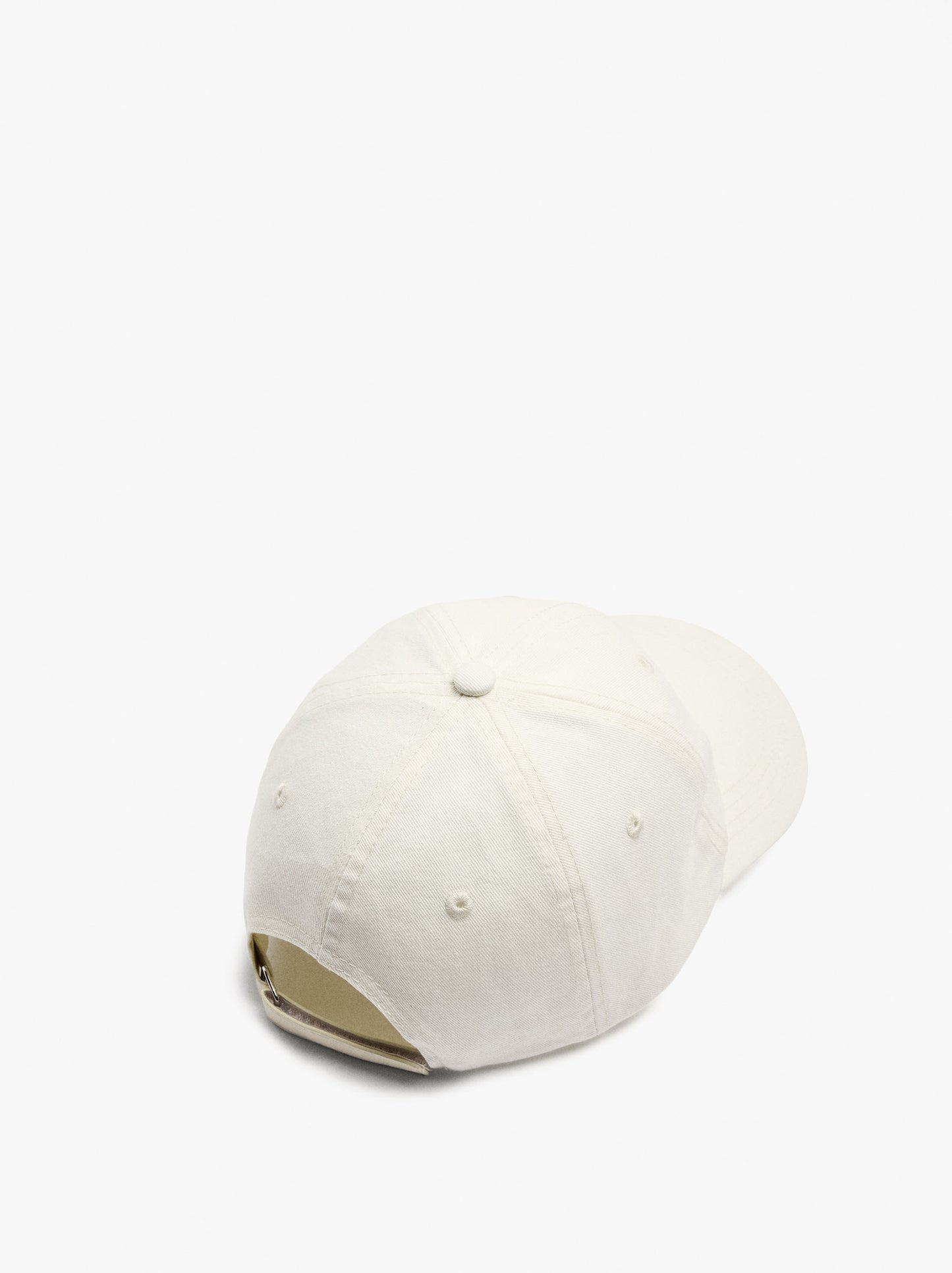Cotton Cap With Embroidery