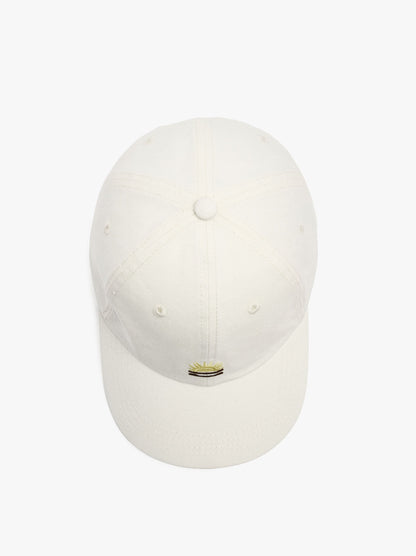 Cotton Cap With Embroidery