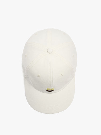 Cotton Cap With Embroidery