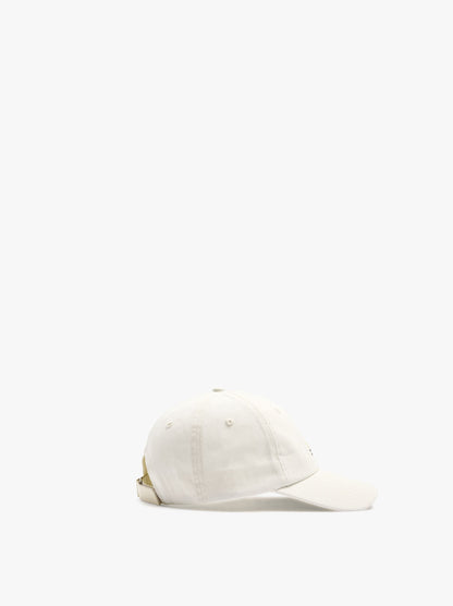 Cotton Cap With Embroidery