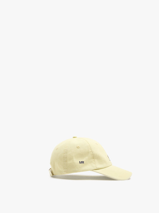 Cotton Cap With Embroidery