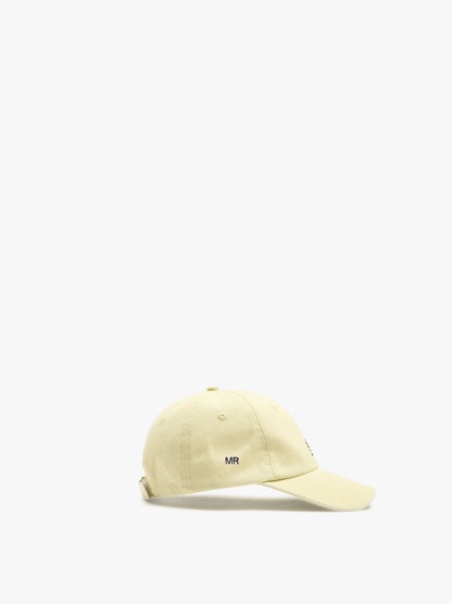Cotton Cap With Embroidery