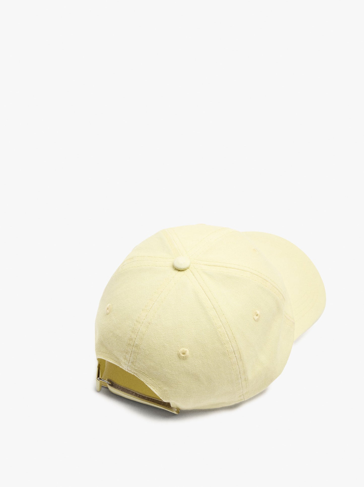 Cotton Cap With Embroidery