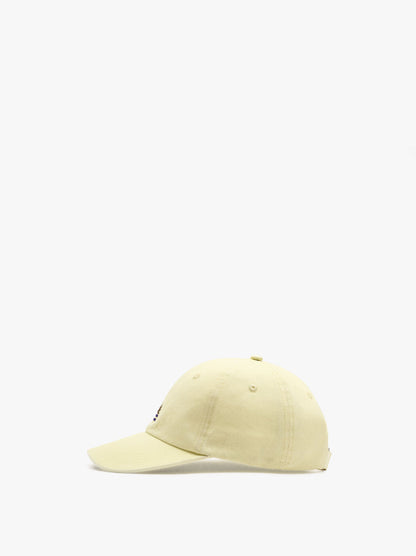 Cotton Cap With Embroidery