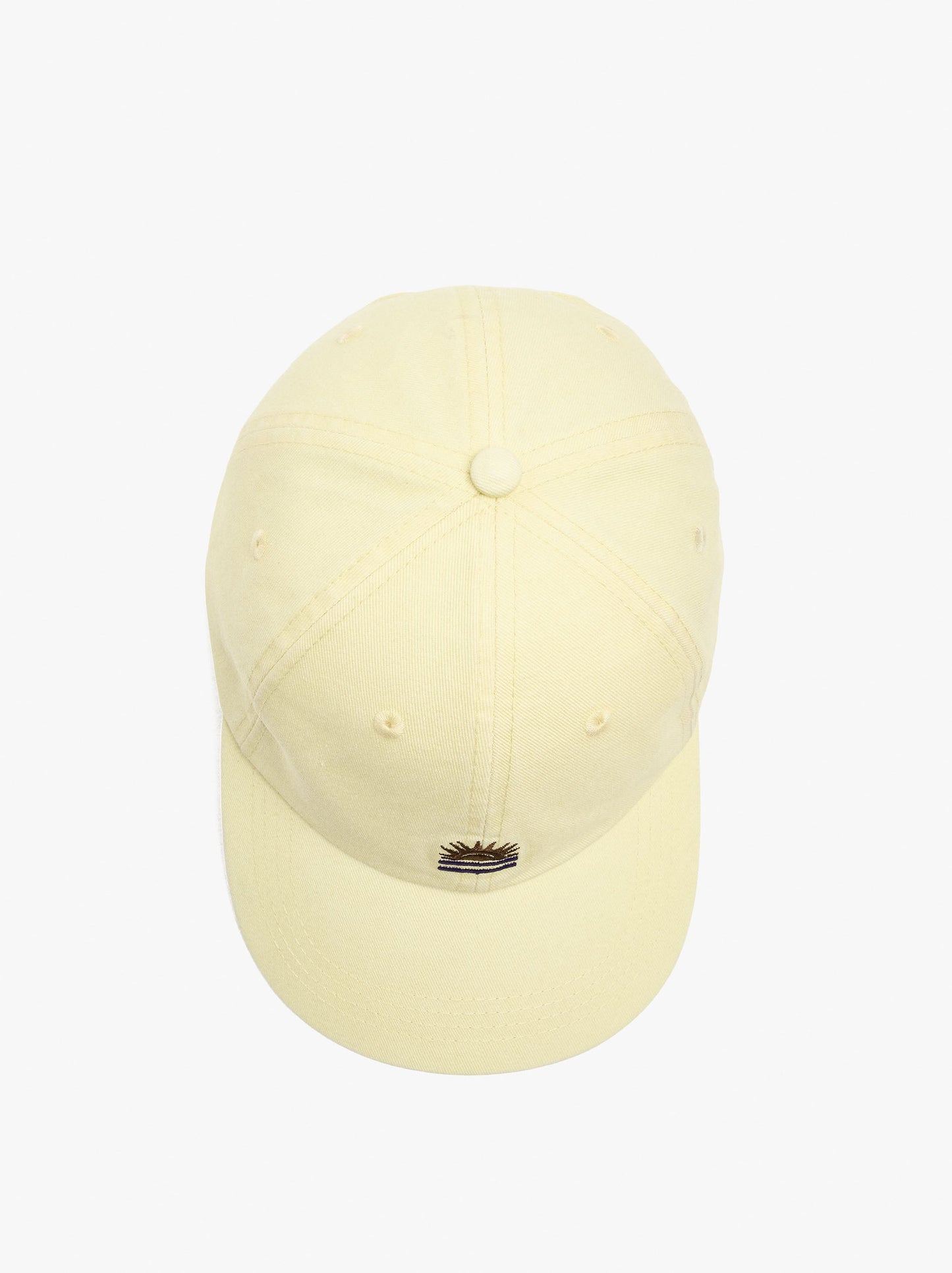 Cotton Cap With Embroidery