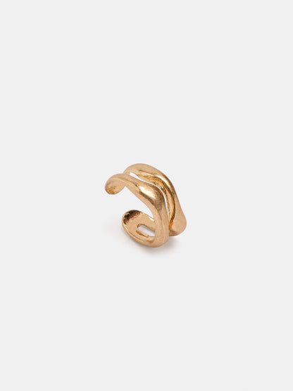 Wavy Double-Effect Ring
