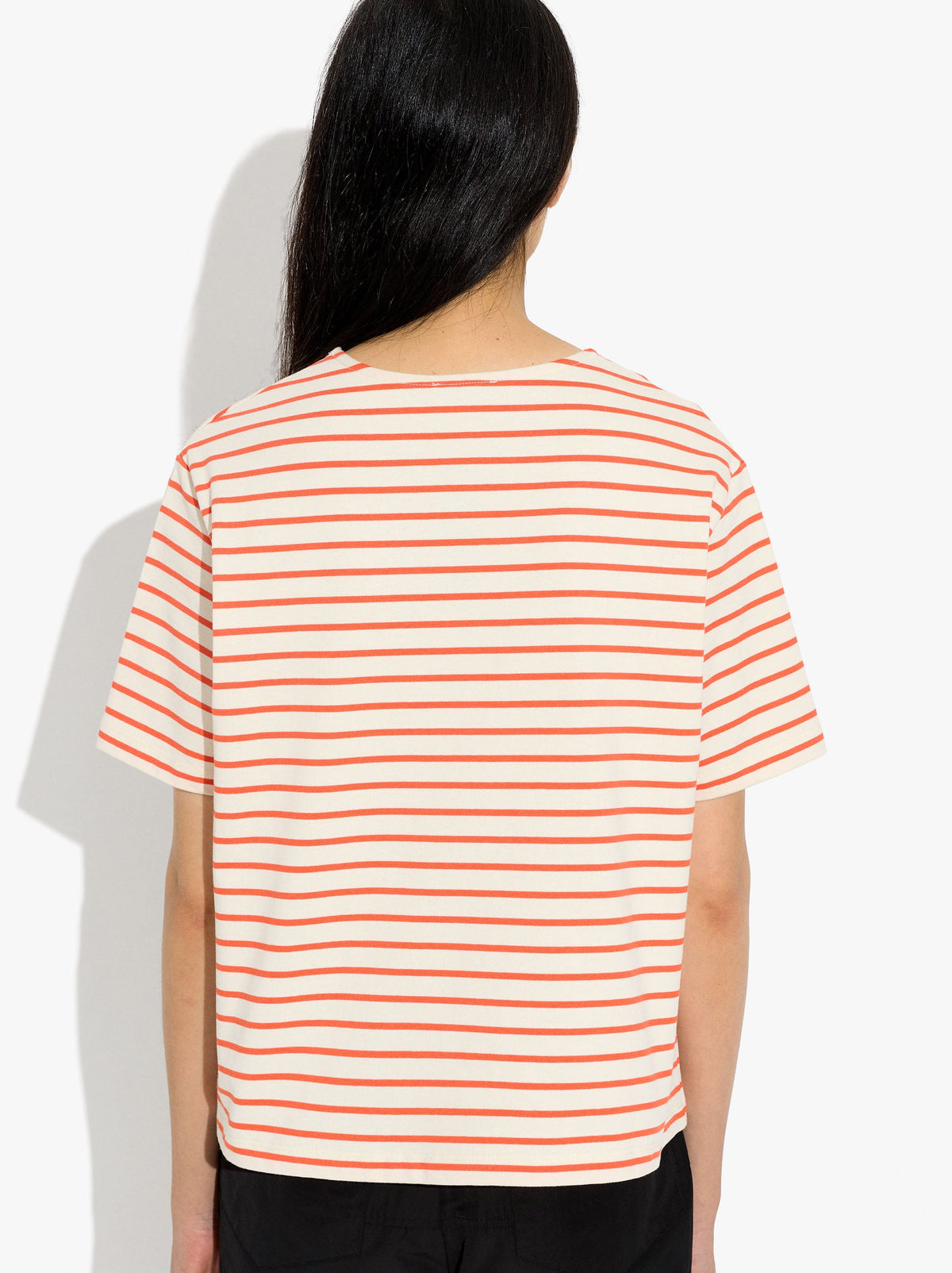 Cotton T-Shirt With Stripes
