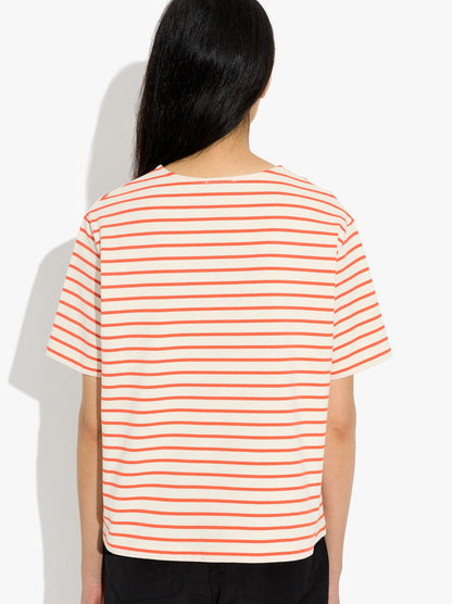 Cotton T-Shirt With Stripes