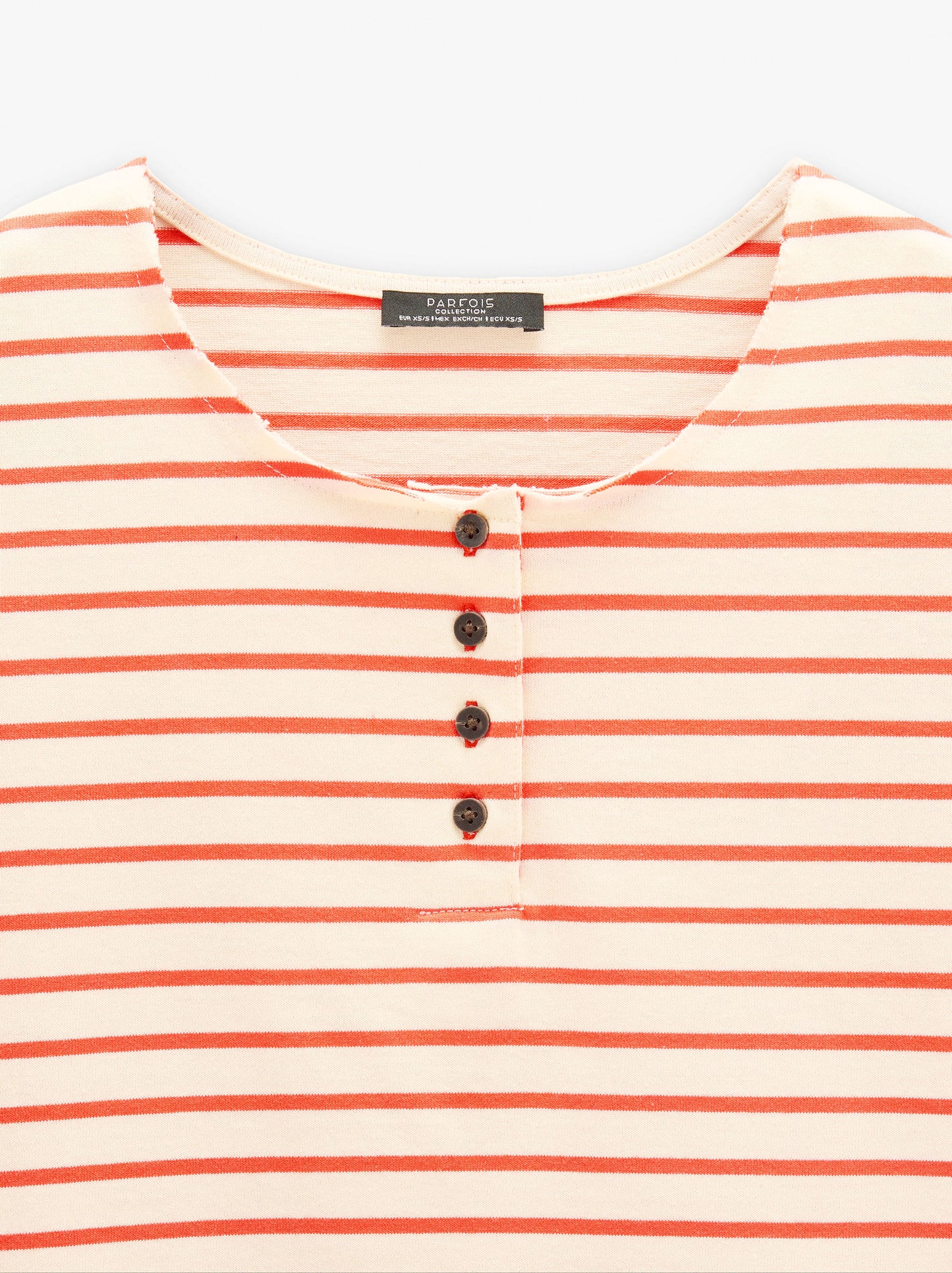 Cotton T-Shirt With Stripes