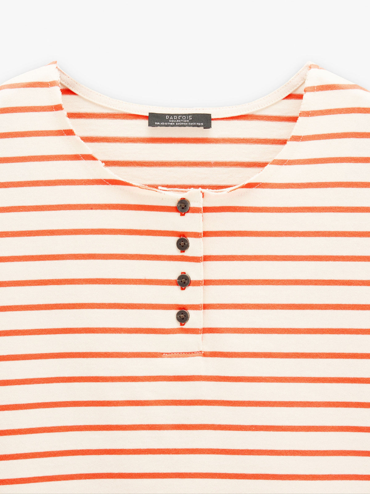 Cotton T-Shirt With Stripes