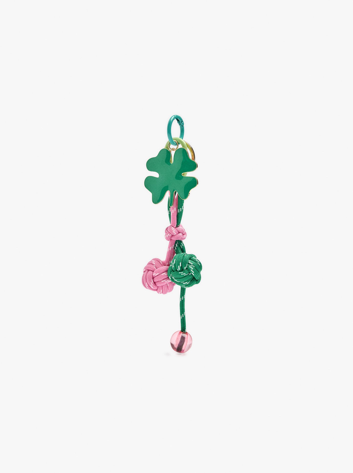keychain With Clover Charm