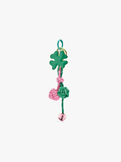 keychain With Clover Charm