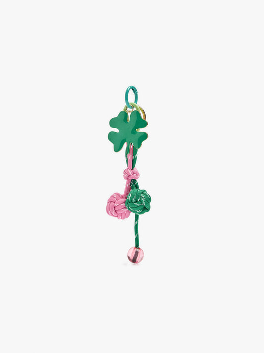 Keychain With Clover Charm