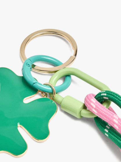 keychain With Clover Charm