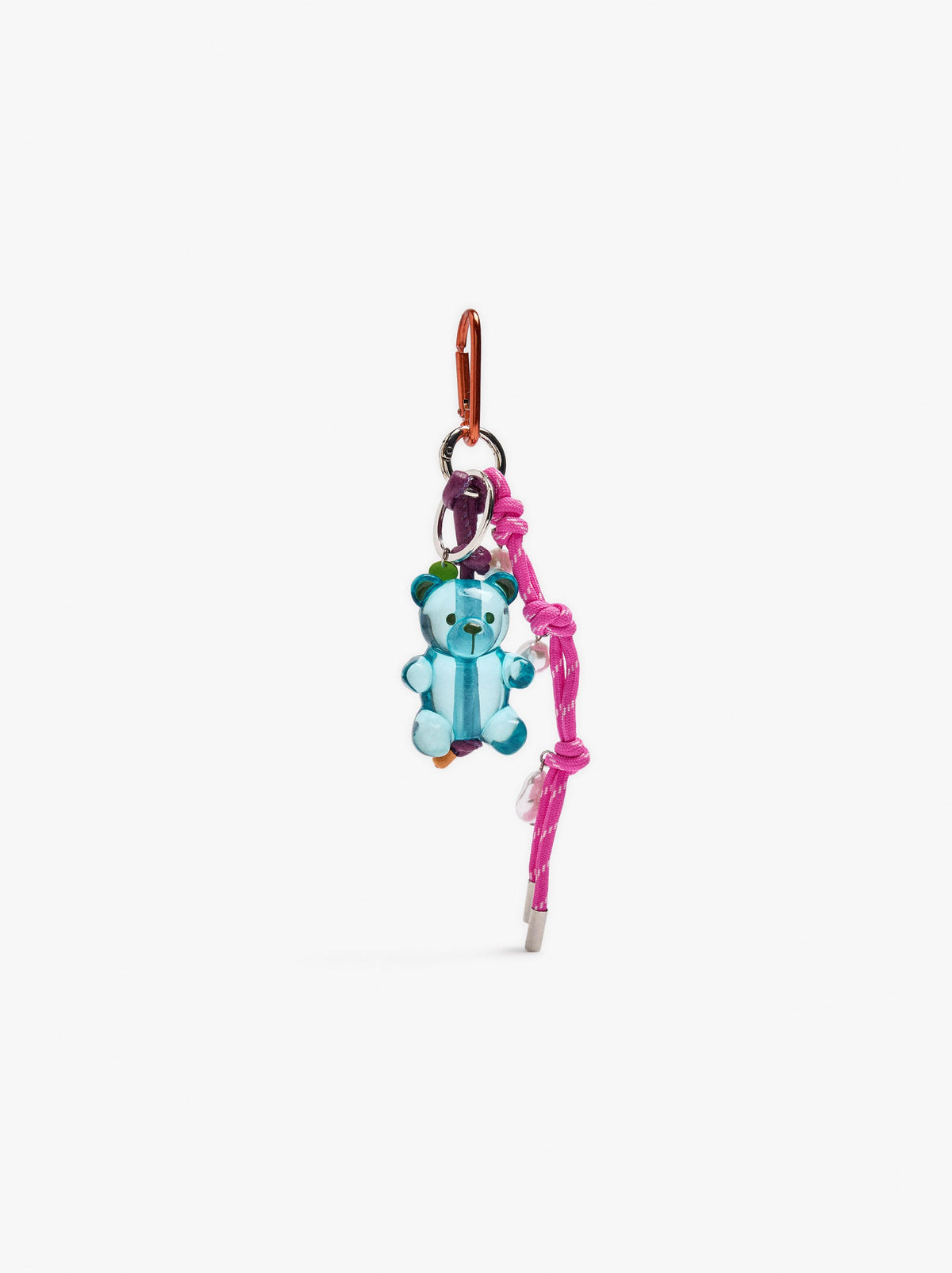 Keychain With Bear Charm