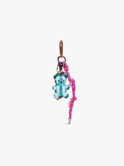 Keychain With Bear Charm