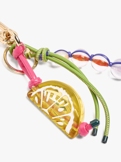 keychain Charm With Lemon