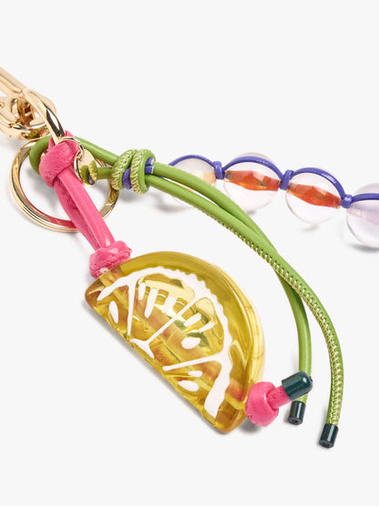 Keychain Charm With Lemon