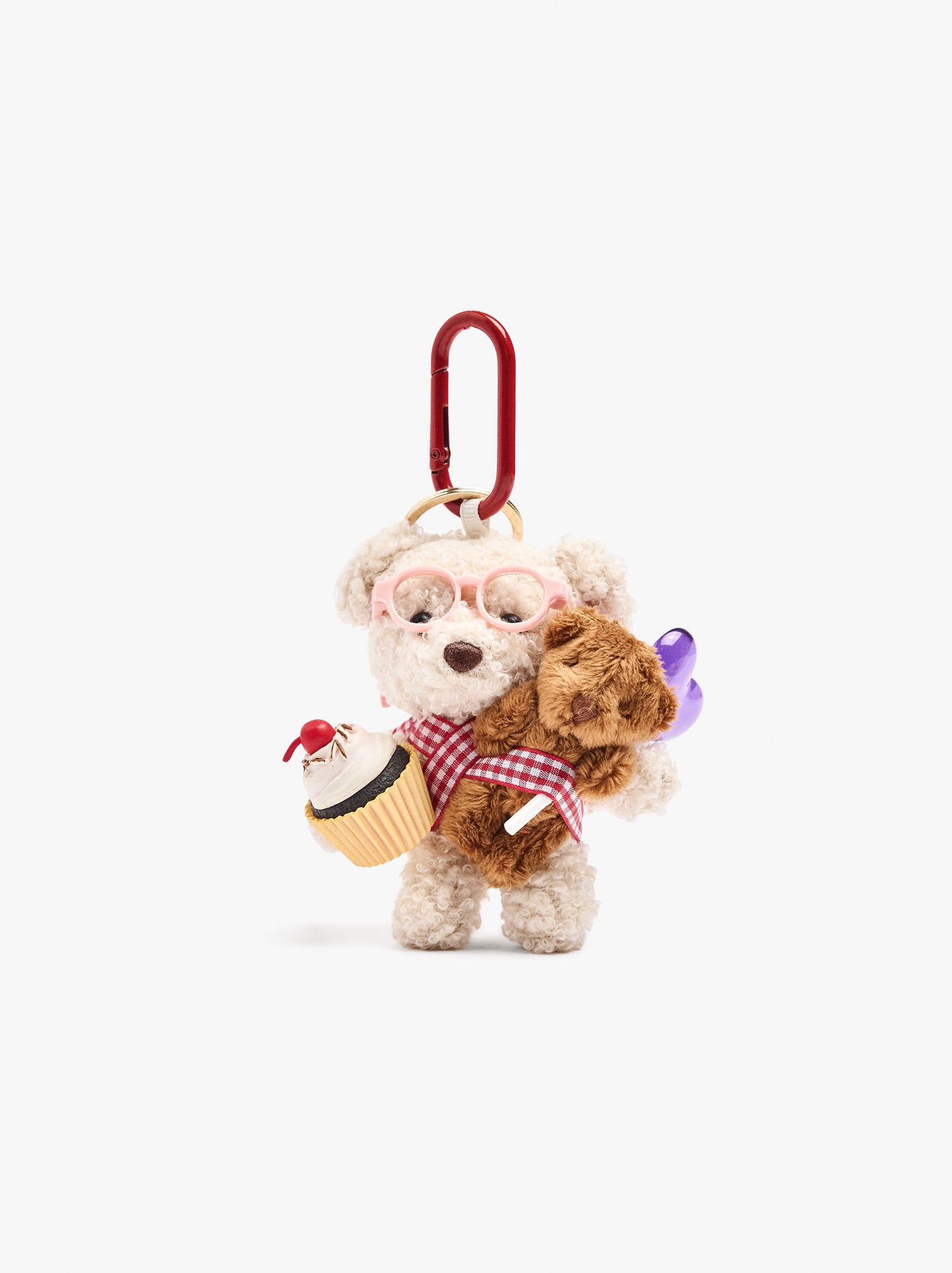 keychain Charm Bear Cupcake - The Perfect Match