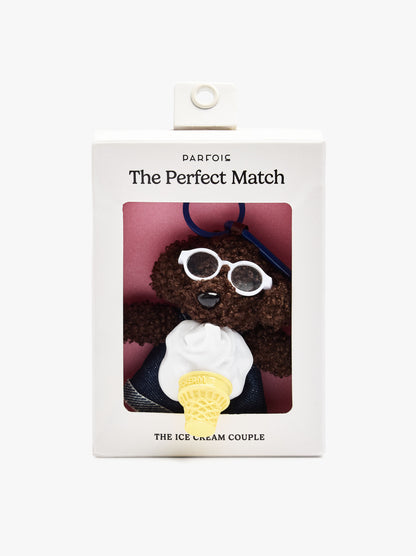 keychain Charm Bear Ice Cream - The Perfect Match