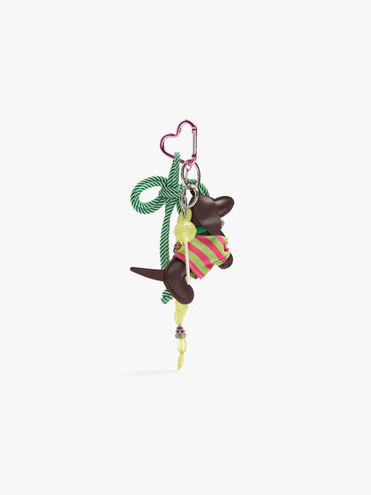 Dog Keychain Charm