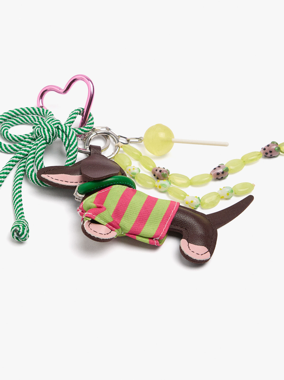 Dog Keychain Charm