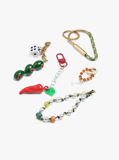 keychain Charm The Dirty Martini - The Recipe Book