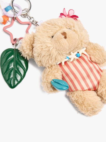 keychain Charm Bear Surf - The Perfect Match