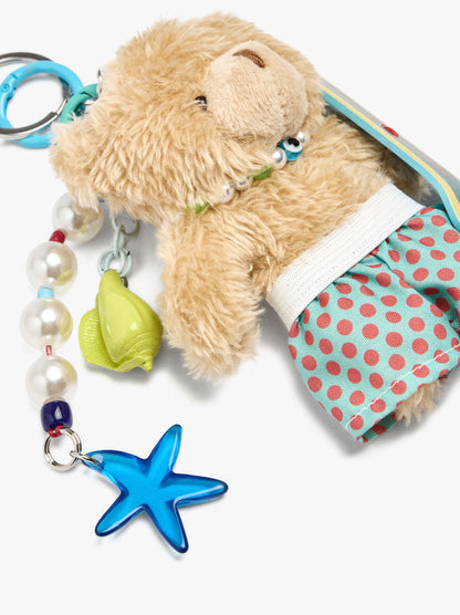 keychain Charm Bear Surf - The Perfect Match