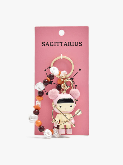 Keychain Charm Sagittarius - Zodiac Collection
