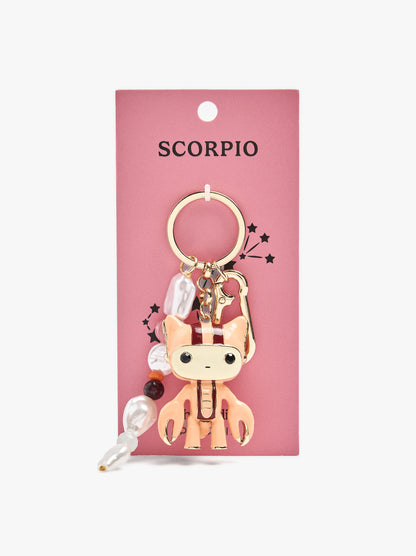 keychain Charm Scorpio - Zodiac Collection