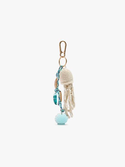 keychain Charm With Sea-Inspired Motifs
