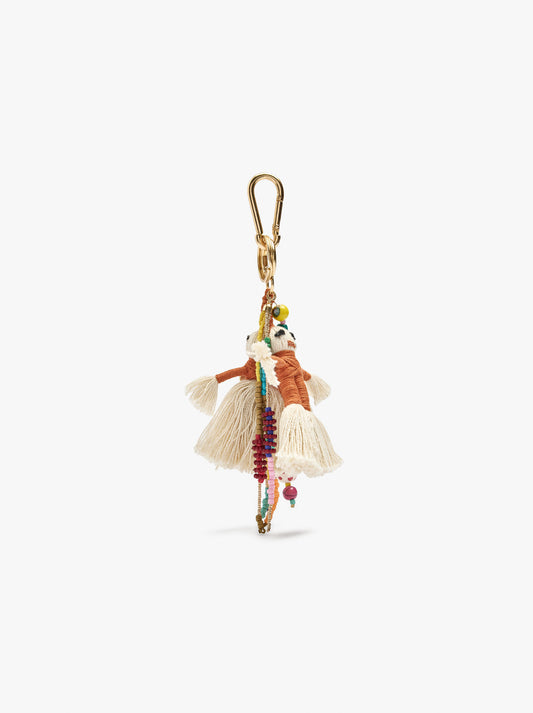 Keychain Charm With Multicolor Dolls