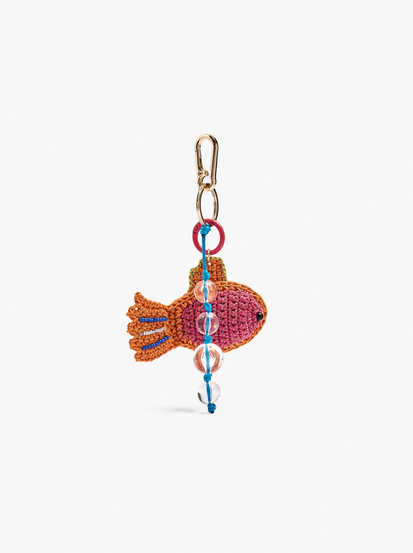 keychain Charm Fish With Crochet