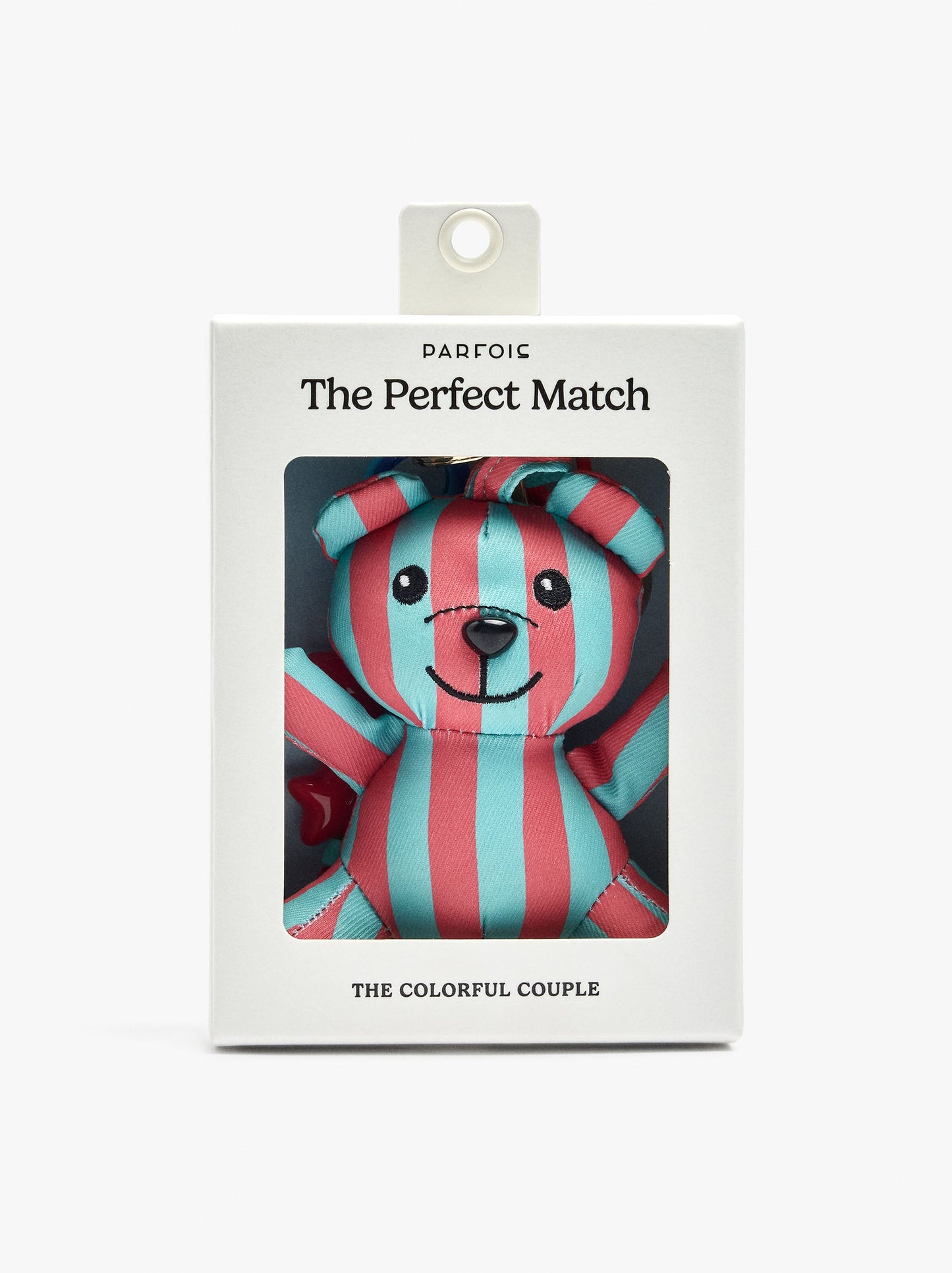 keychain Charm Bear With Stripes - The Perfect Match
