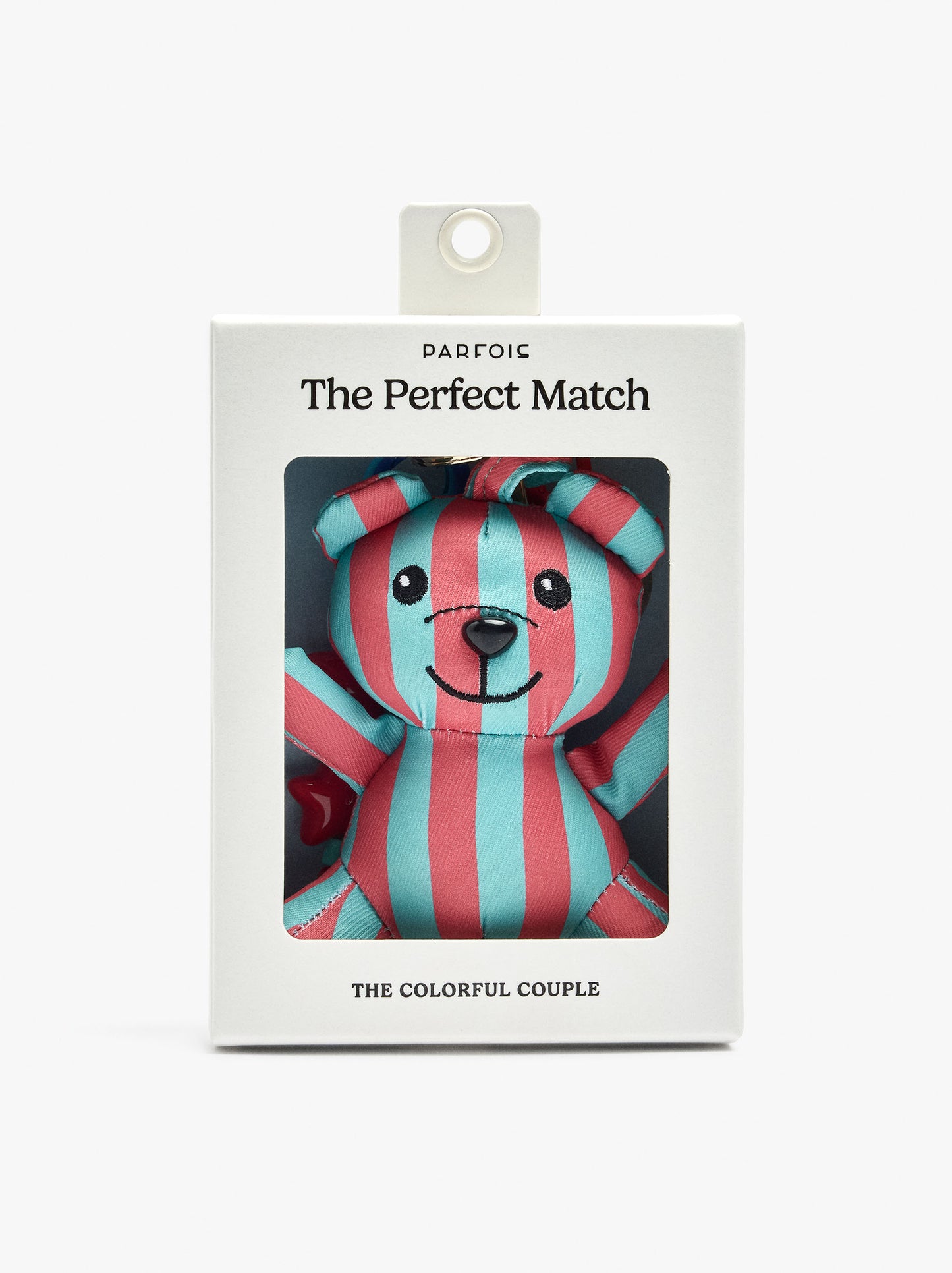 Keychain Charm Bear With Stripes - The Perfect Match