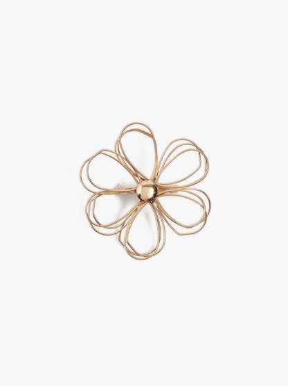 Keychain Charm With Triple Flower