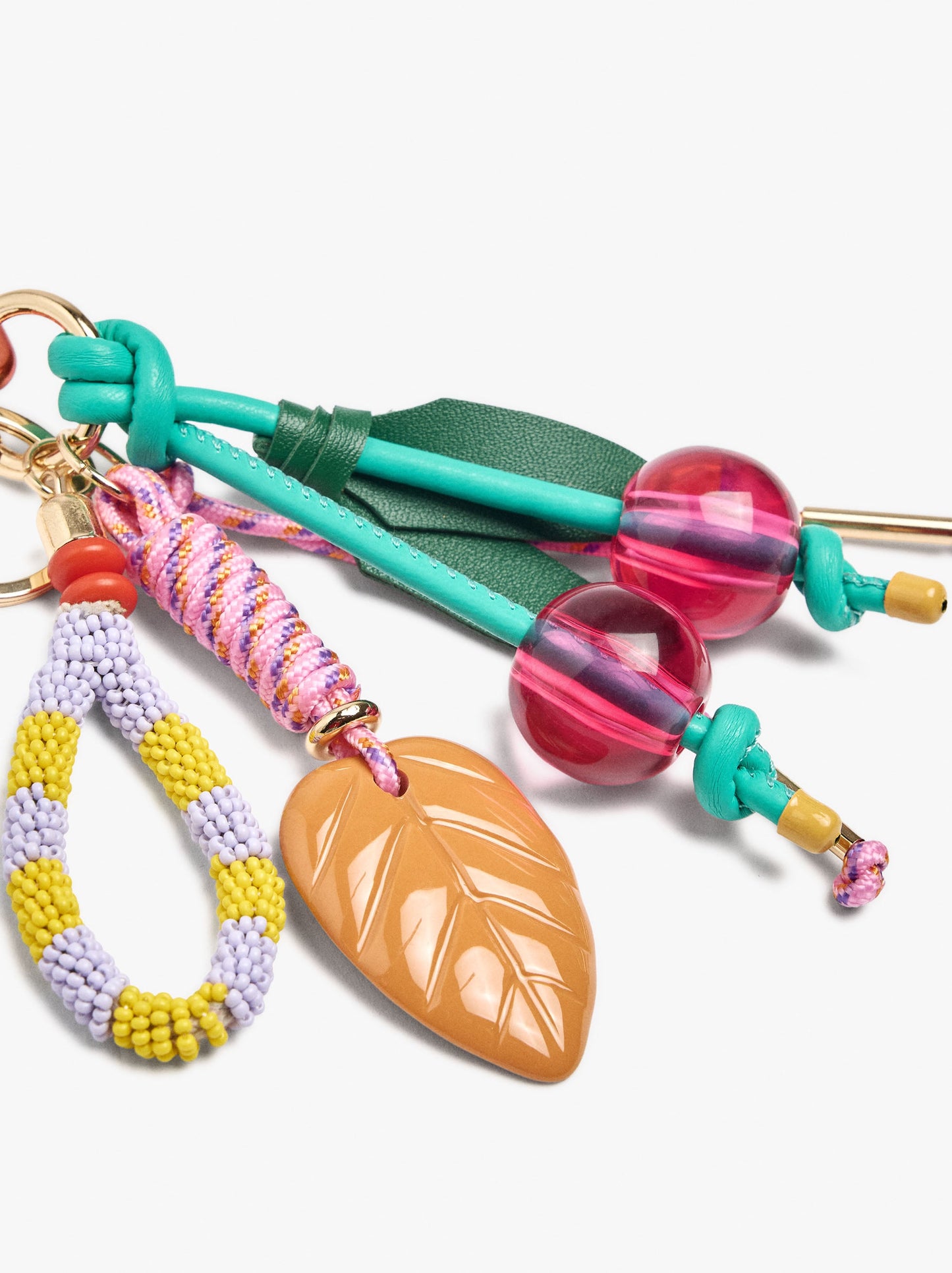 keychain Charm With Cherries
