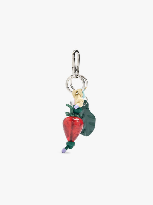 Keychain Charm With Strawberry