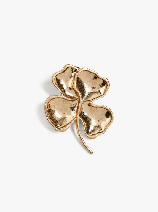 Brooch With Clover