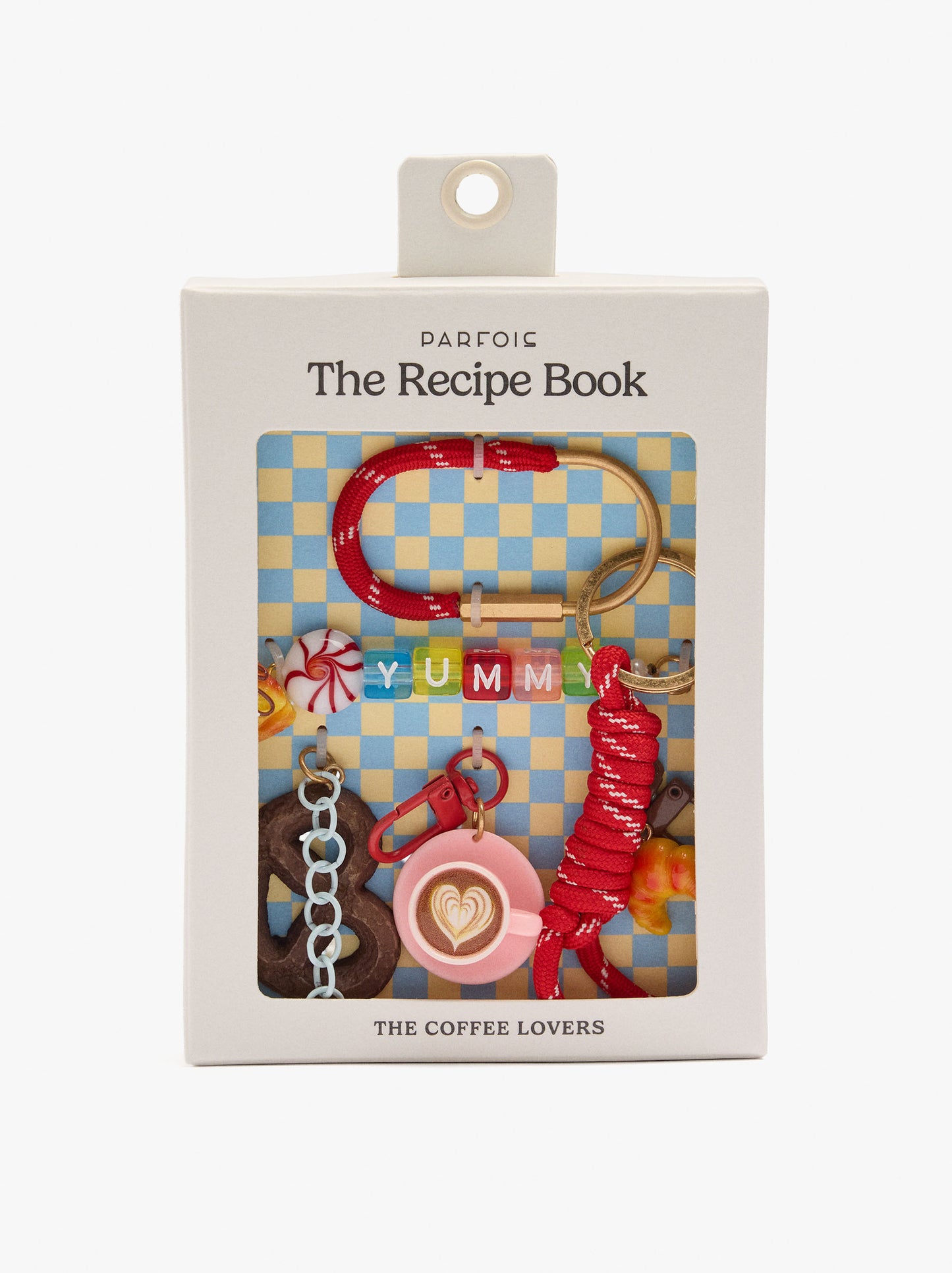 Keychain Charm The Coffee Lovers - The Recipe Book