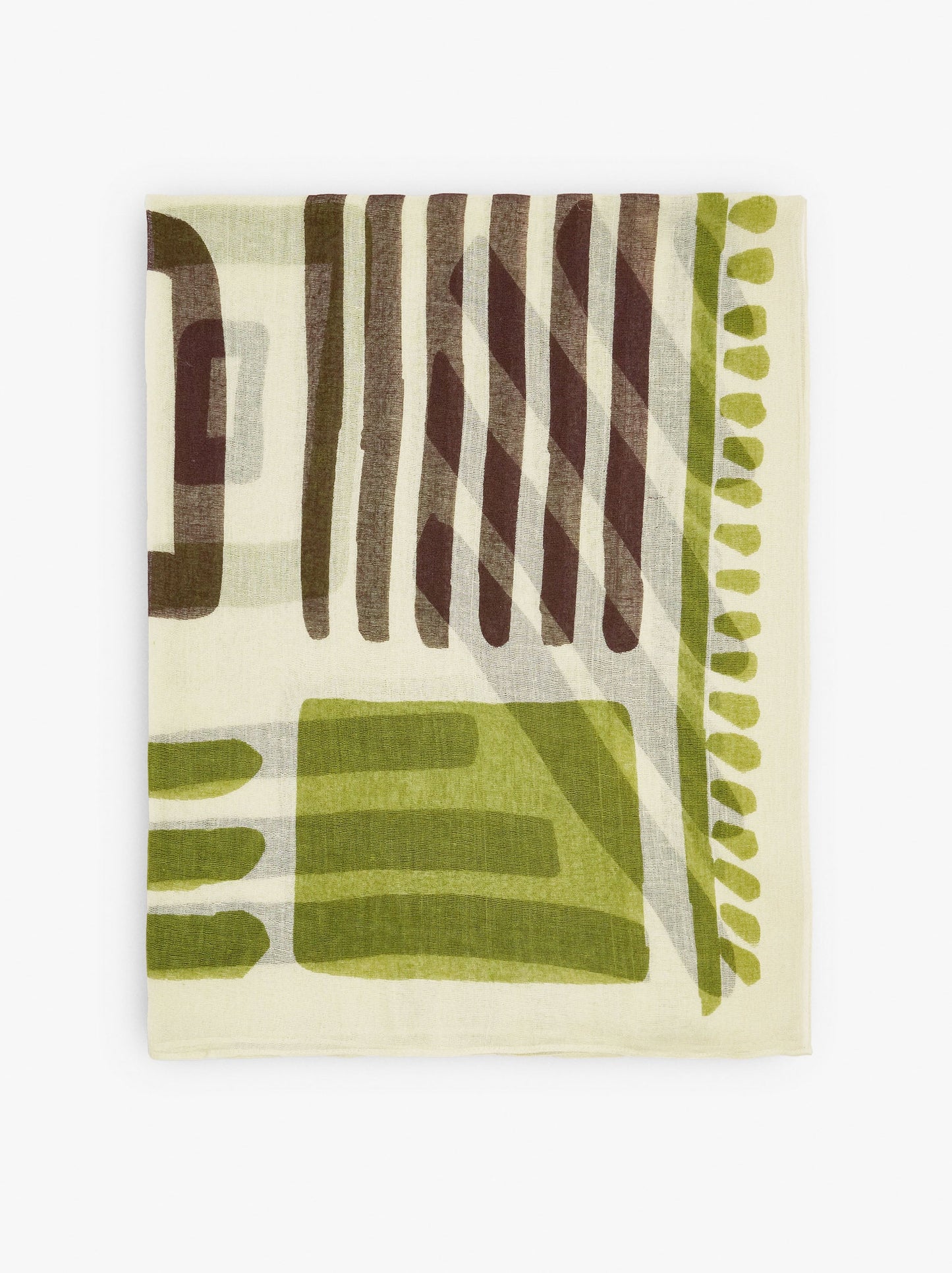 Printed Scarf With 100% Cotton