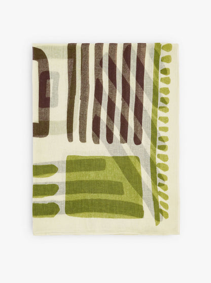 Printed Scarf With 100% Cotton