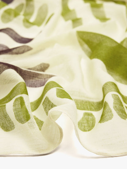 Printed Scarf With 100% Cotton