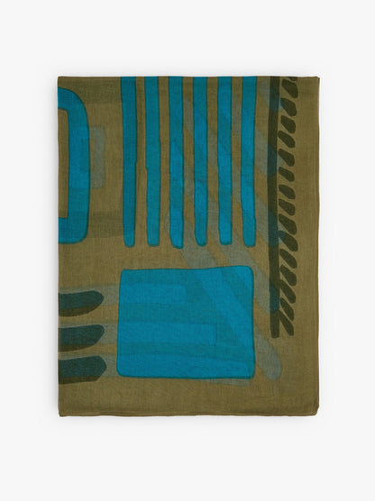 Printed Scarf With 100% Cotton