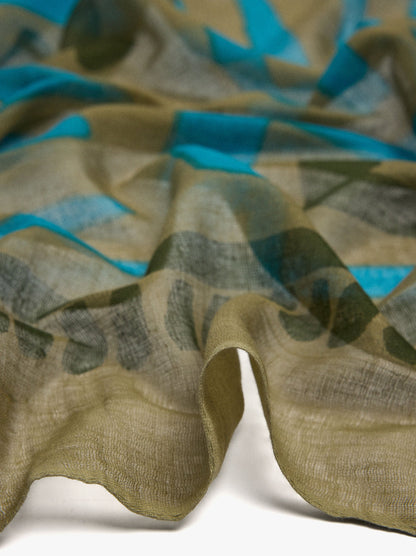 Printed Scarf With 100% Cotton