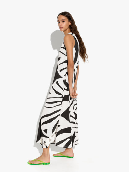 Long Printed Dress